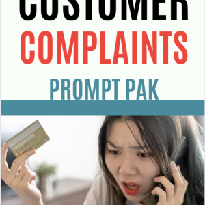 Handling Customer Complaints