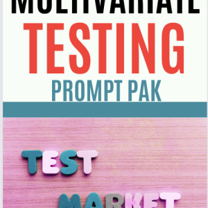 Multivariate Testing