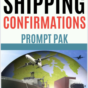 Shipping Confirmations